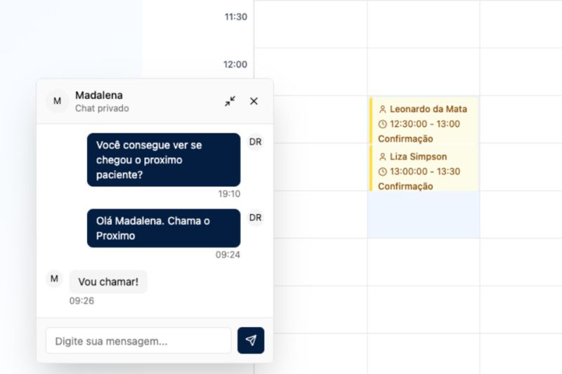 Chat Interno ZenClinic: A Nova Era da Comunicação Entre Secretárias e Médicos