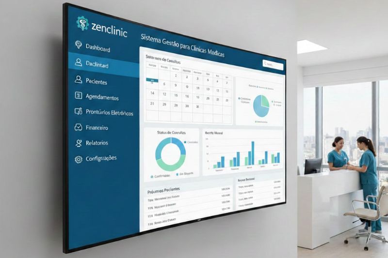 ZenClinic: O Melhor Sistema de Gestão para Clínicas Médicas em 2026